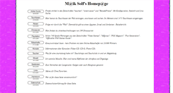Desktop Screenshot of maik-solf.de